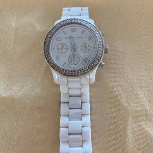 Michael Kors white watch